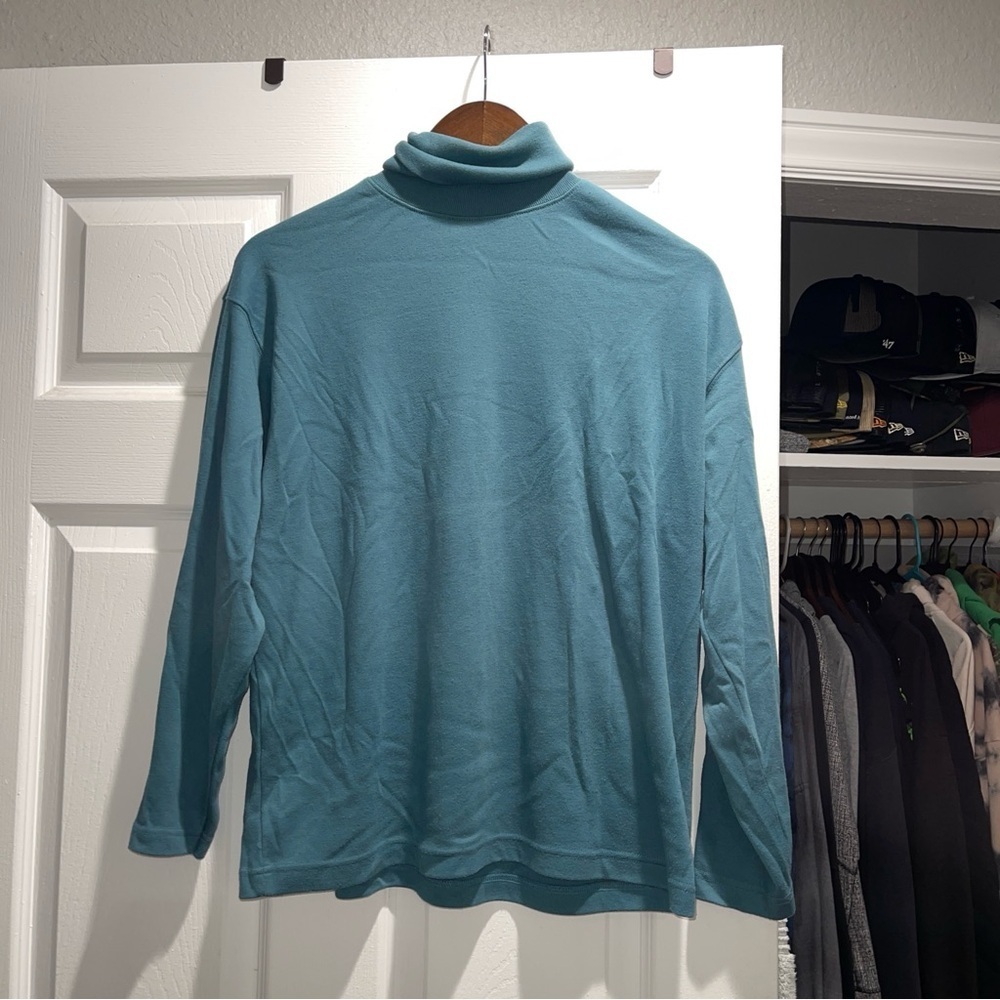 Reed Hunter teal  turtleneck XL